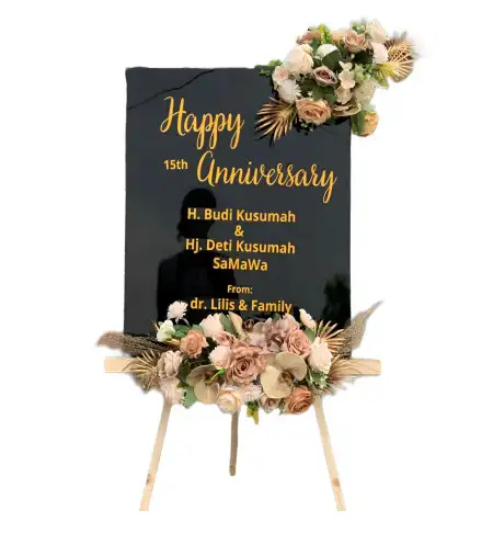 Papan Bunga Akrilik Brecong