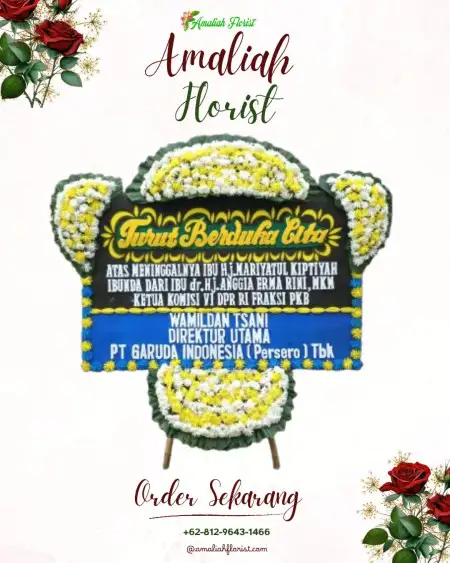 Papan Bunga Duka Brecong